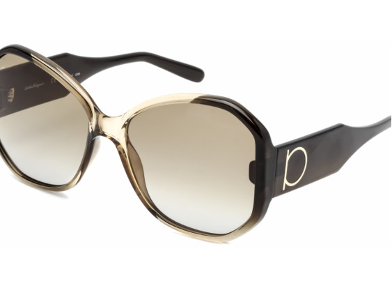 Salvatore Ferragamo SF942S 326 Khaki Brown Gradient / Brown Gradient