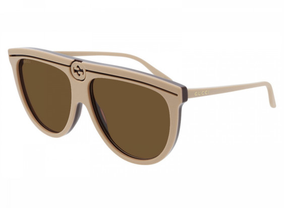 Gucci GG0732S 002 Beige/Brown