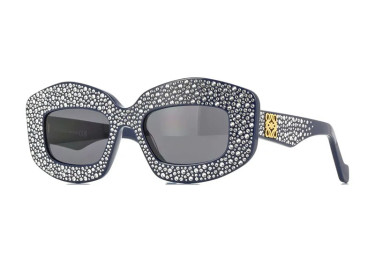Loewe LW4114IS 90A Navy with Crystal Studs/Smoke