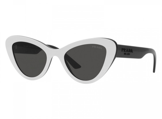 Prada PR13YS 10A5S0 White/Dark Grey
