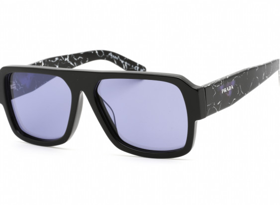Prada PR22YSF 1AB05Q Black/Violet Mirror