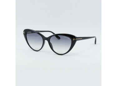 Tom Ford FT0869 01B Shiny Black/Smoke Gradient