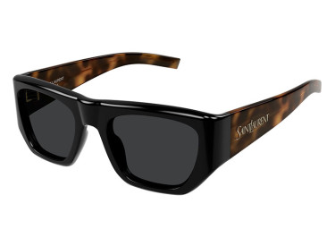 Saint Laurent SL740 004 Black/Havana/Dark Grey