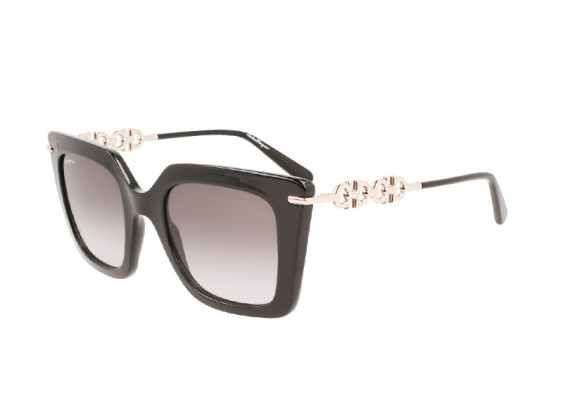 Salvatore Ferragamo SF1041S 001 Black/Smoke Gradient