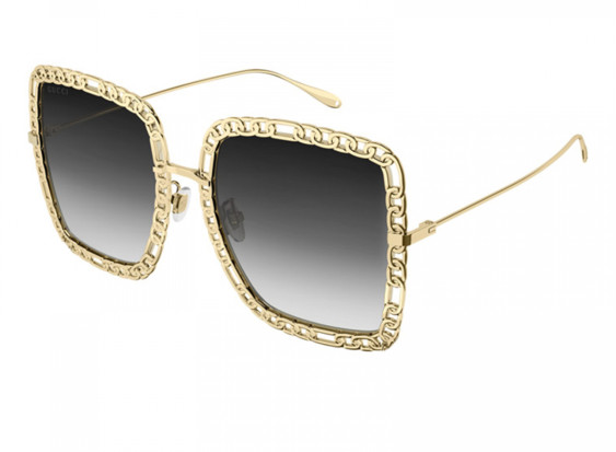 Gucci GG1033S 002 Gold/Grey