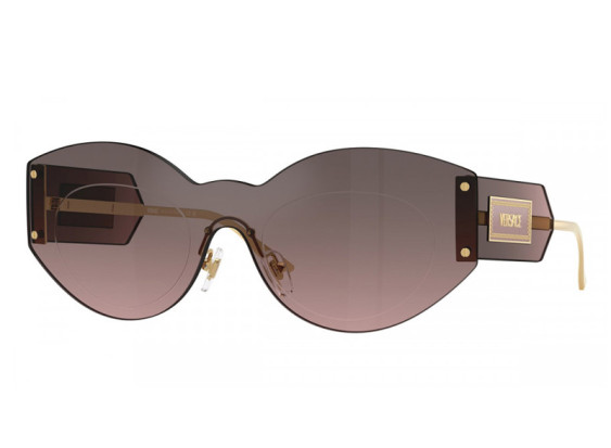 Versace VE2276 100258 Gold/Pink Gradient Grey with Silver Mirror