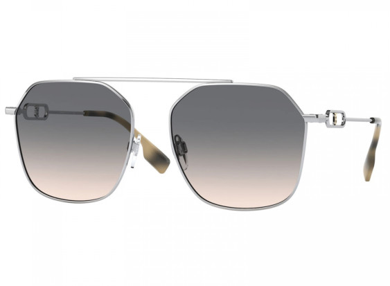 Burberry BE3124 1005G9 Silver/Grey 57mm