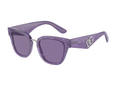 Dolce & Gabbana DG4437 34071A Fleur Purple/Purple
