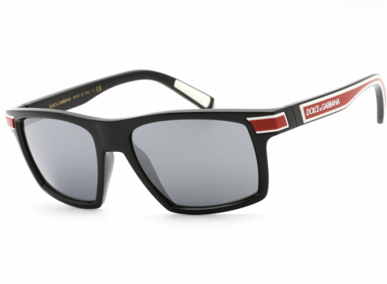Dolce & Gabbana DG6160 501/6G Black / Light Grey Mirror Black