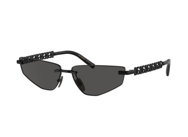 Dolce & Gabbana DG2301 01/87 Black/Dark Grey