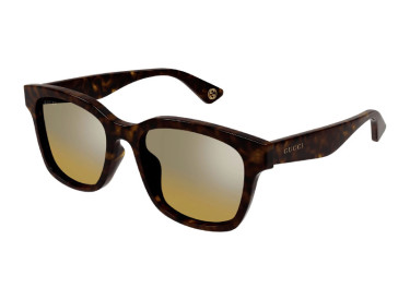 Gucci GG1639SA 002 Havana/Brown Silver Mirror