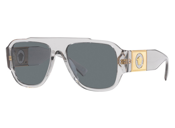 Versace VE4436U 530580 Transparent Grey/Dark Blue