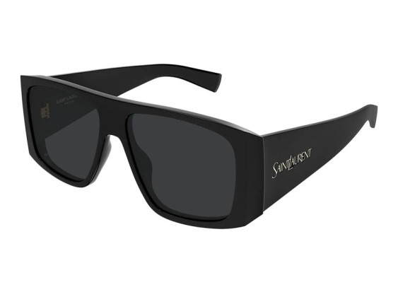 Saint Laurent SL740 005 Shiny Black/Grey