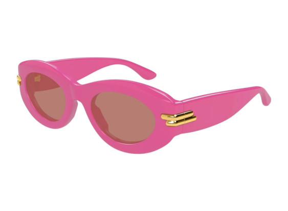 Bottega Veneta BV1322S 004 Shiny Fuchsia/Red