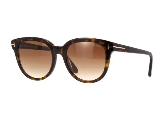 Tom Ford FT0914 52F Shiny Classic Dark Havana/Gradient Brown