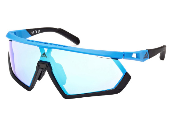 Adidas SP0054 91X Matte Blue/Blue Mirror