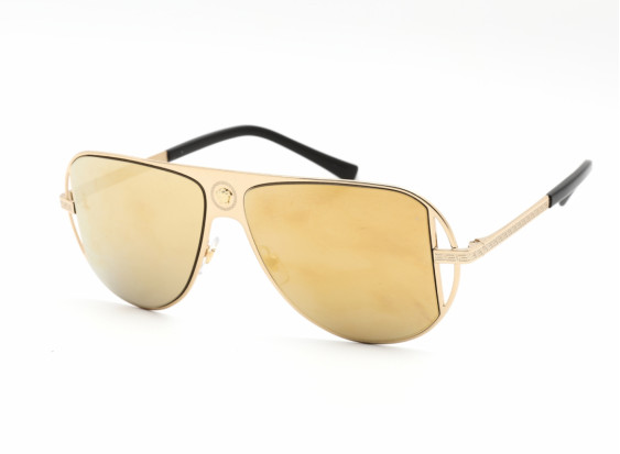 Versace VE2212 10027P Gold/ / Brown Mirror Gold