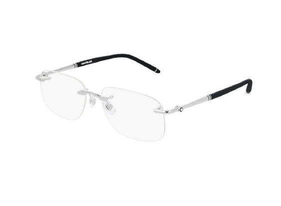 Montblanc MB0071O 002 Silver 56mm