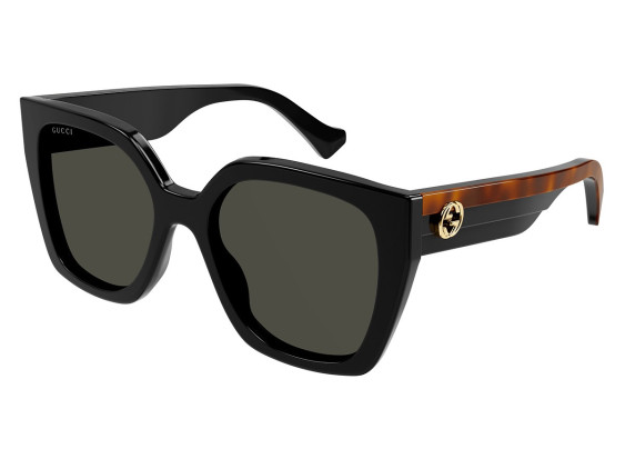 Gucci GG1300S 001 Black/Havana/Grey