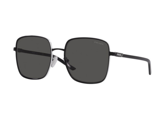 Prada PR55YS 1AB5S0 Black White / Grey