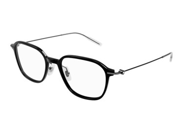 Montblanc MB0207O 001 Black 58mm
