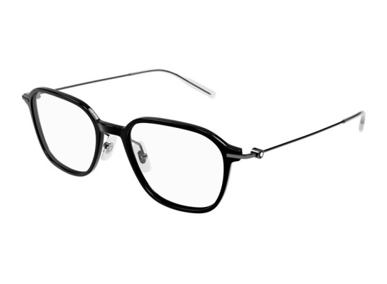 Montblanc MB0207O 001 Black 58mm