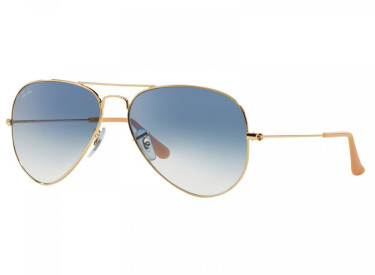 Ray Ban RB3025 001/3F Gold/Blue 55mm