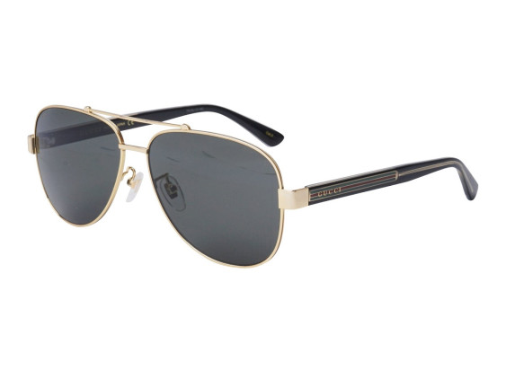 Gucci GG0528S 001 Gold Black/Grey