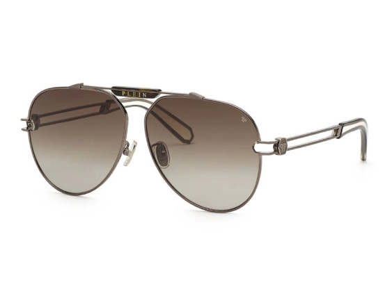 Philipp Plein SPP048M 0584 Gunmetal/Brown Gradient