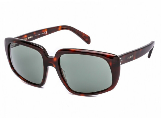 Celine CL40073I 54N Dark Havana/Green