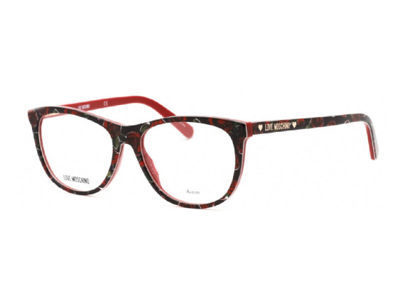 Moschino Love MOL524 00PA 00 Red Pattern 53mm