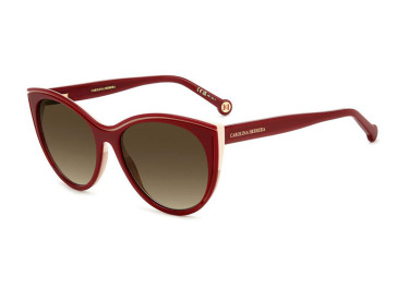 Carolina Herrera HER 0142/S 0R9S HA Burgundy/Brown Gradient