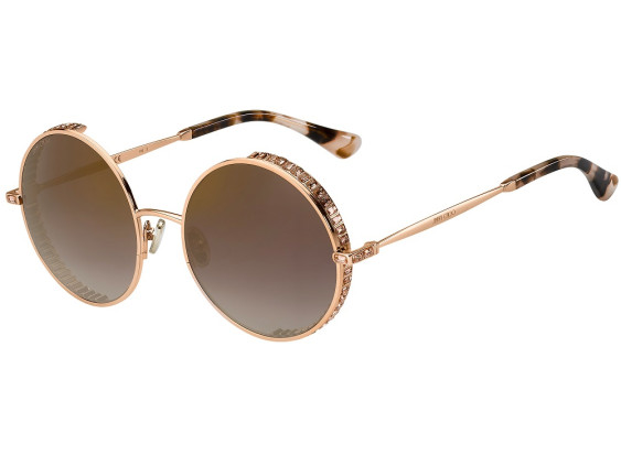 Jimmy Choo GOLDY/S DDB JL Gold Copper/Brown Gold Gradient