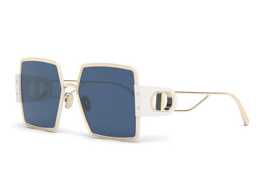 Dior 30MONTAIGNE S4U B6B0 White/Gold/Blue