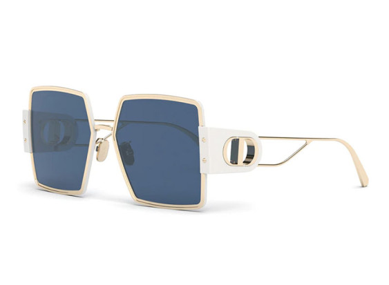 Dior 30MONTAIGNE S4U B6B0 White/Gold/Blue