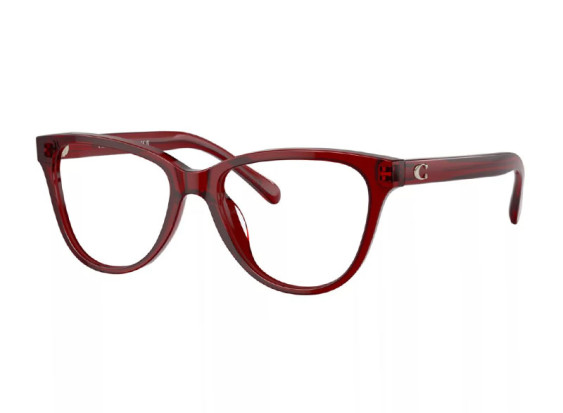 Coach HC6202U 5713 Transparent Red 52mm