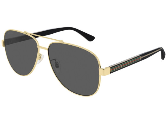 Gucci GG0528S 006 Gold/Grey
