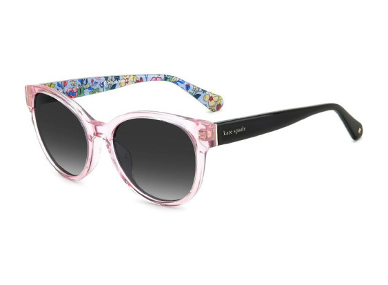 Kate Spade NATHALIE/G/S 035J 9O Transparent Pink/Black/Dark Grey Gradient