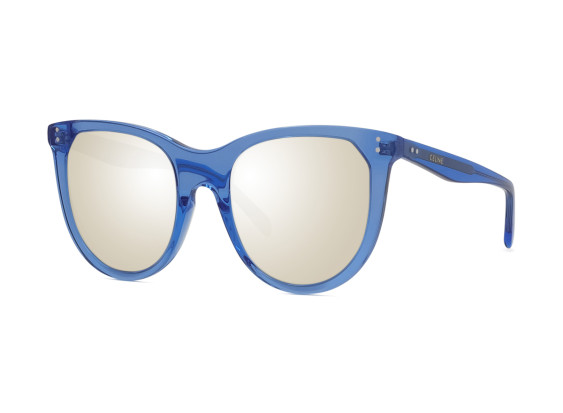 Celine CL40149I 92C Opaline Blue/Smoke Mirror 53mm