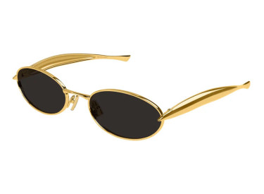Bottega Veneta BV1386S 001 Gold/Grey