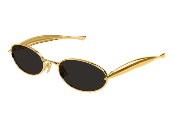 Bottega Veneta BV1386S 001 Gold/Grey