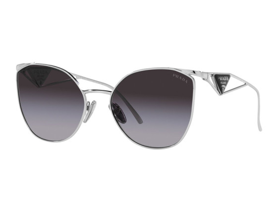 Prada PR50ZS 1BC09S Silver/Grey Gradient