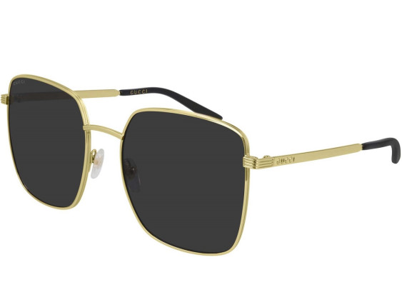Gucci GG0802S 001 Gold/Grey