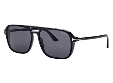 Tom Ford FT0910 01A Shiny Black/Smoke