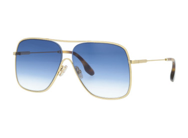 Victoria Beckham VB132S 706 Gold/Teal Gradient