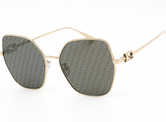 Fendi FE40033U 10C Shiny Gold DH/Smoke Mirror