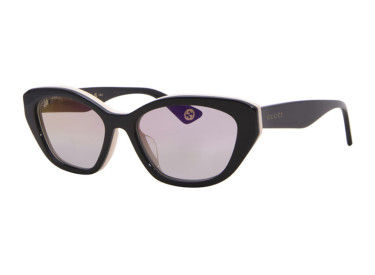 Gucci GG1638SA 003 Black/Beige/Red Mirror