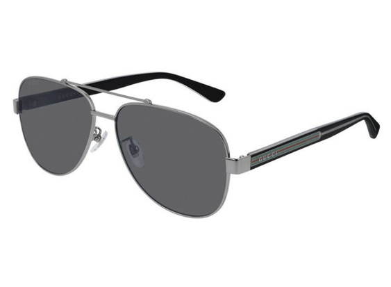 Gucci GG0528S 002 Ruthenium/Grey