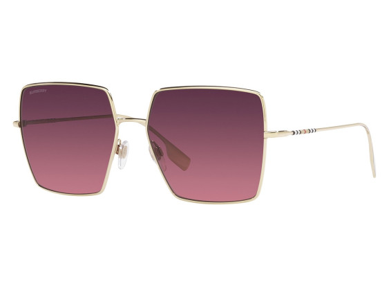 Burberry BE3133 1109F4 Light Gold/Rose Gradient Polarized