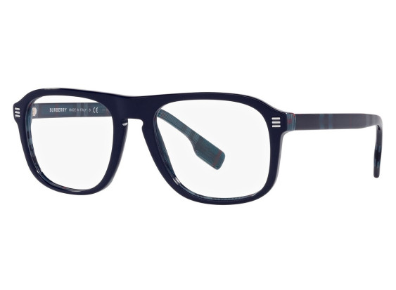 Burberry BE2350 3956 Top Blue on Navy Check 56mm